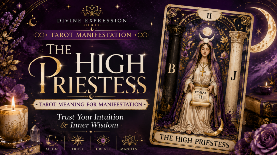 The High Priestess Tarot Meaning for Manifestation: Trust Your Intuition