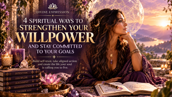 4 Spiritual Ways to Strengthen Your Willpower and Stay Committed to Your Goals