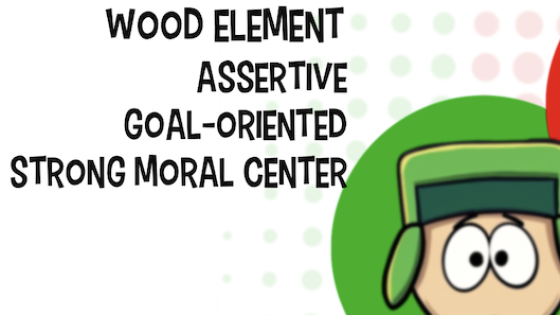 South Park's Kyle Broflovski – The Wood Element