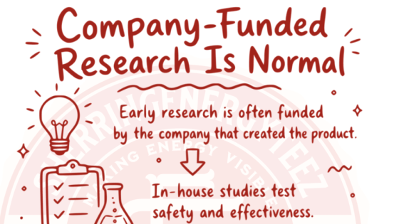 Part 1: Company-Funded Research Is Normal