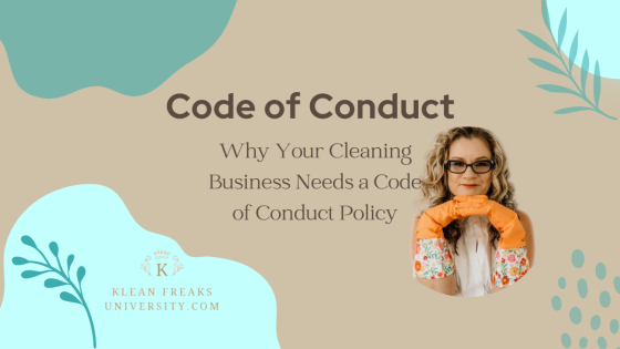 Code of Conduct: I Got Punched – Why Your Cleaning Business Needs a Code of Conduct Policy