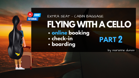How to Book an Extra-Seat Online for your cello