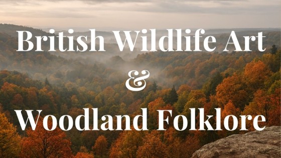 How I Blend Folklore with British Wildlife Illustration