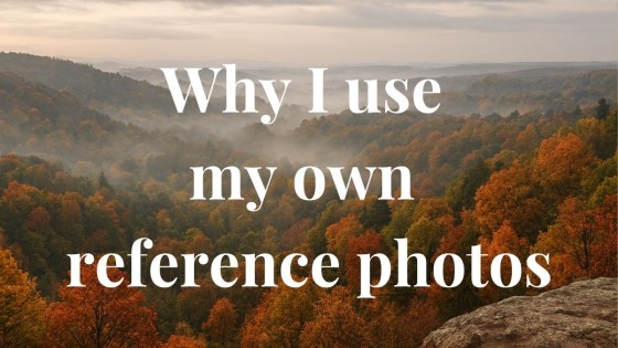 Why I Use My Own Woodland Reference Photos in My British Wildlife Art