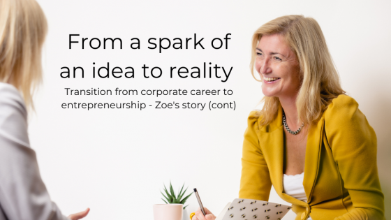 From a spark of an idea to reality