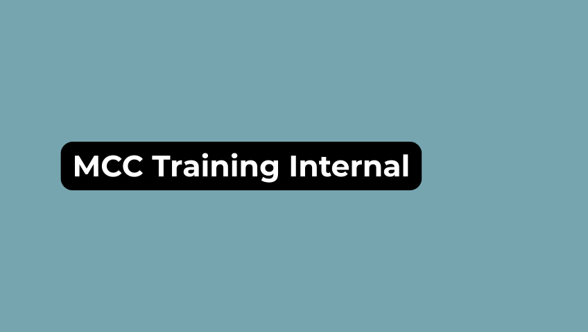 MCC Training Internal