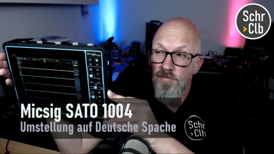 Micsig SATO 1004 auf Deutsche Sprache umstellen - #SchrClb