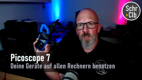 Picoscope 7 - Stromzangen oder Drucksensoren auf zweiten Rechner übertragen - #SchrClb