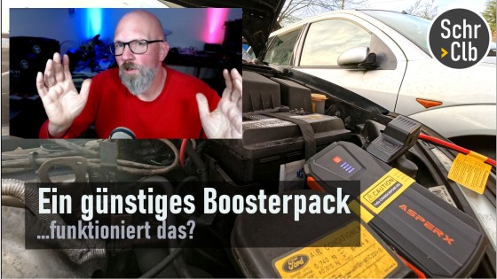 Günstiges Boosterpack für Starthilfe