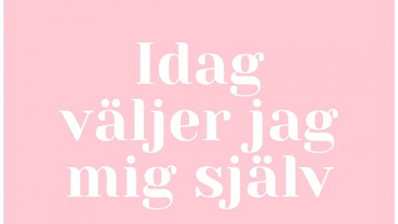 Om att tillslut våga gå sin egen väg