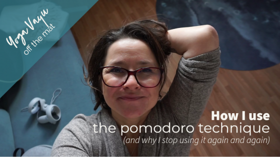 How I use the pomodoro technique