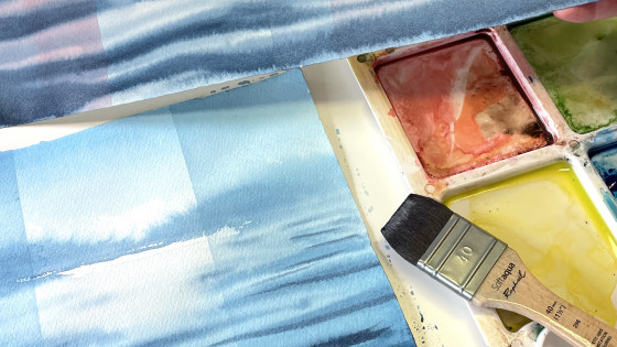 Vad är det för skillnad på akryl och akvarell?