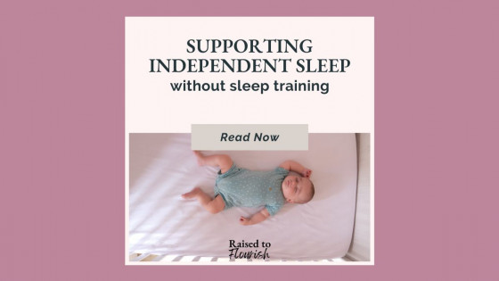 Supporting Independent Sleep
