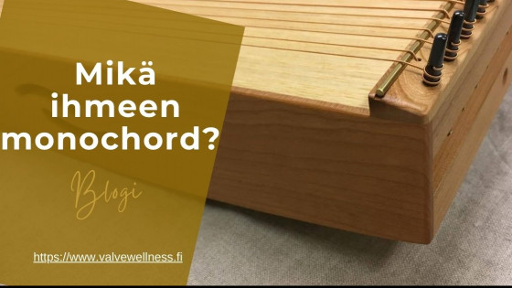 Mikä ihmeen monochord? | merjavalve.fi - Sielun ääni -blogi