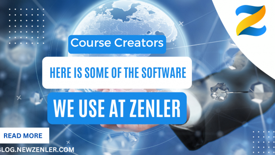 Course Creator Software Setup Used by a New Zenler Educator