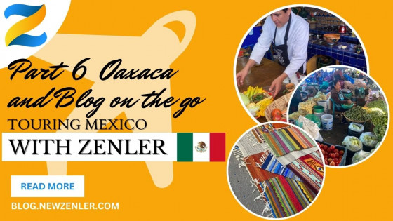 Touring Mexico with Zenler 2023 - Part 6 Writing Blogs with Zenler and Oaxaca