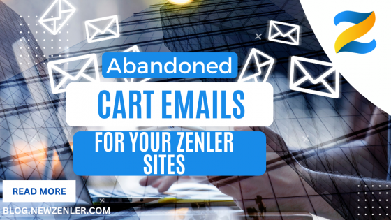 Abandoned Cart Emails for New Zenler Course Sales