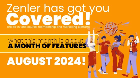 Zenler Event News for Online Courses and Memberships