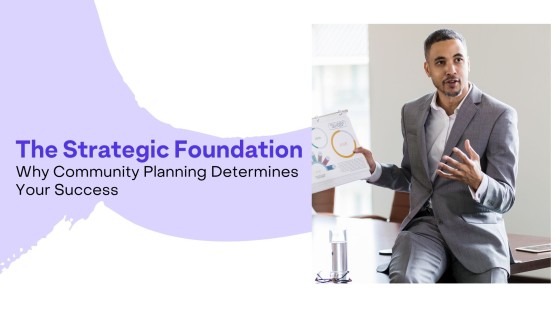 Community Planning for Course Creator Success