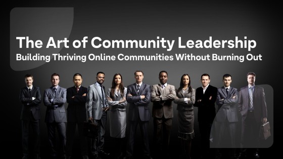 Community Leadership without Burnout