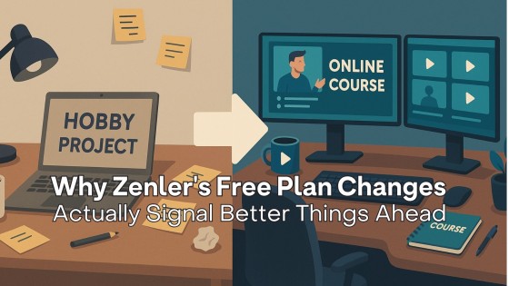 The End of an Era: Why Zenler's Free Plan Changes Actually Signal Better Things Ahead