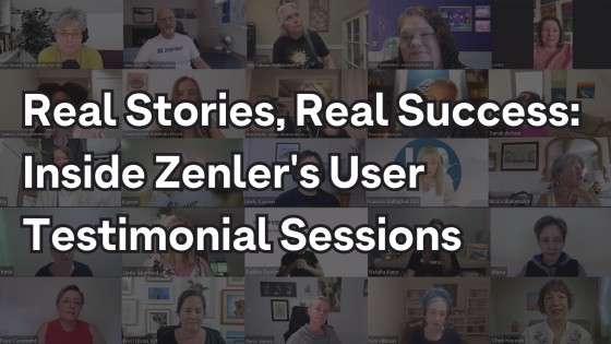 Real Stories, Real Success: Inside Zenler's User Testimonial Sessions