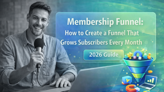 Membership Funnel: How to Create a Funnel That Grows Subscribers Every Month (2026 Guide)