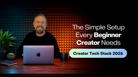 Beginner Creator Setup: What You ACTUALLY Need to Start in 2026 (No Overwhelm Edition)