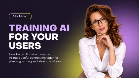 Allie on AI as Your Content Manager