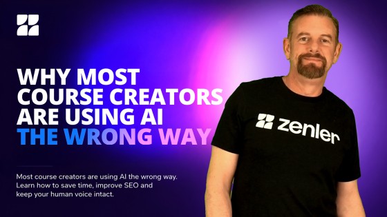Why Most Course Creators Are Using AI the Wrong Way