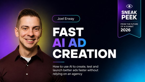 Joel Erway at Zenler AI Summit 2026 — Power Offer Framework and AI Ad Creation for Course Creators
