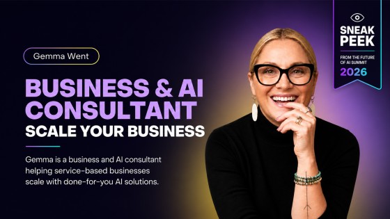 Gemma Went at Zenler AI Summit 2026 — AI for Membership Retention and Micro SaaS