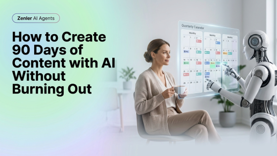 Create 90 Days of Content with AI