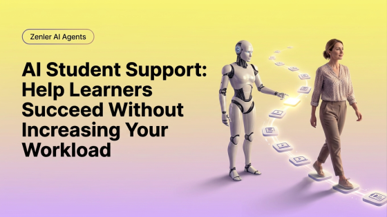 AI Student Support for Online Courses
