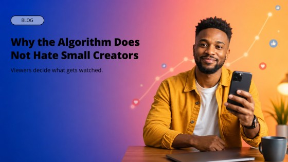 Why the Algorithm Does Not Hate Small Creators