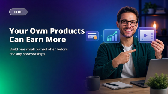 Your Own Products Can Earn More
