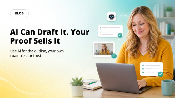 AI Can Draft It. Your Proof Sells It