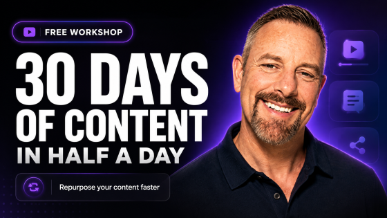 How to Repurpose Content and Create a Month of Content in Half a Day