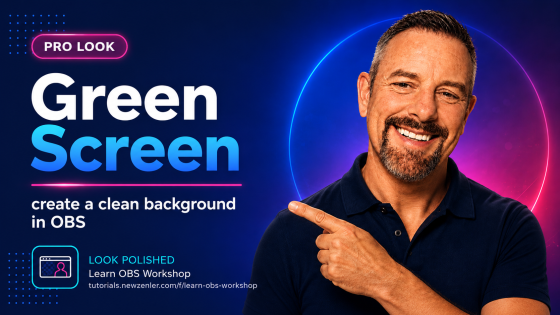 How to Use a Green Screen in OBS Studio