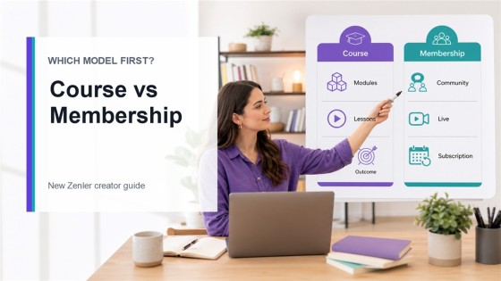 Course vs Membership Site: Which Model Should You Build First?