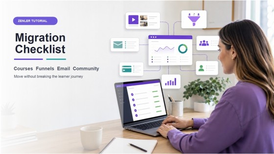 How to Migrate to New Zenler Without Breaking Your Course Business