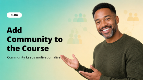 Add Community to the Course