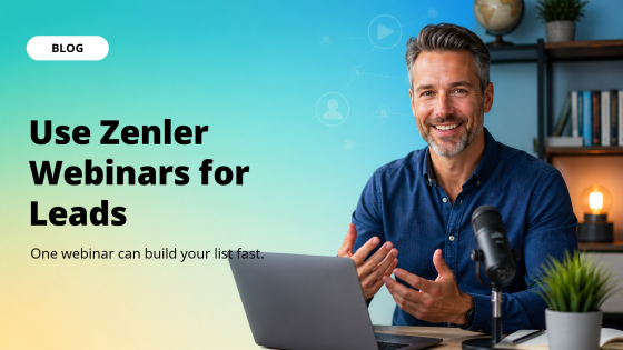 Use Zenler Webinars for Leads