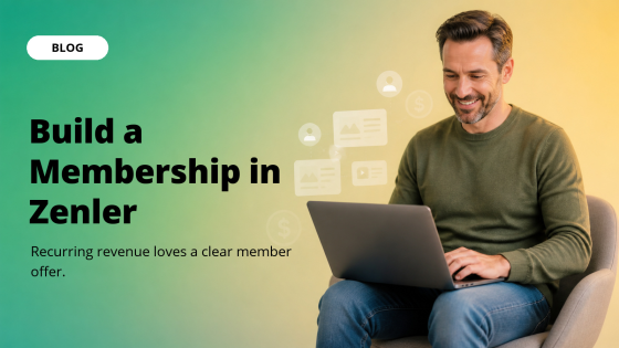 Build a Membership in Zenler