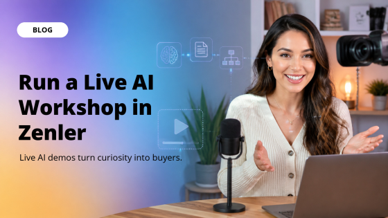 Run a Live AI Workshop in Zenler