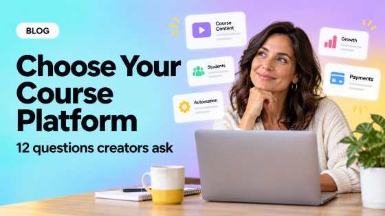Online Course Platform Questions Creators Ask in 2026