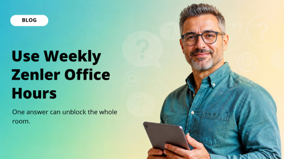 Use Weekly Zenler Office Hours