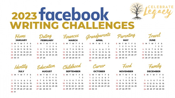 Check Out our Writing Challenges on Facebook!