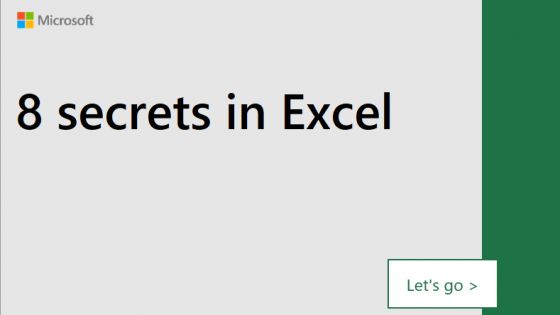 8 Excel Secrets