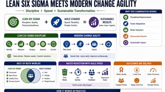 Lean Six Sigma Meets Modern Change Agility